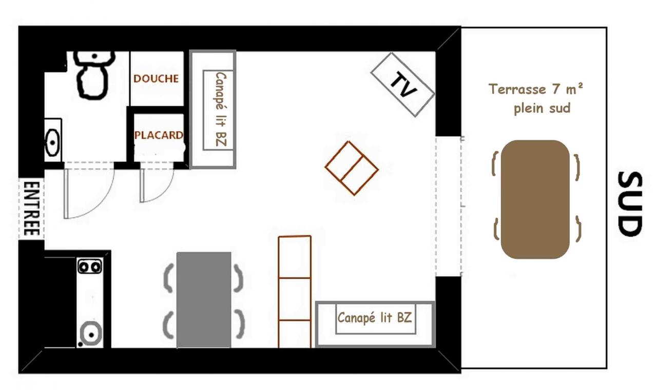 Plan du studio